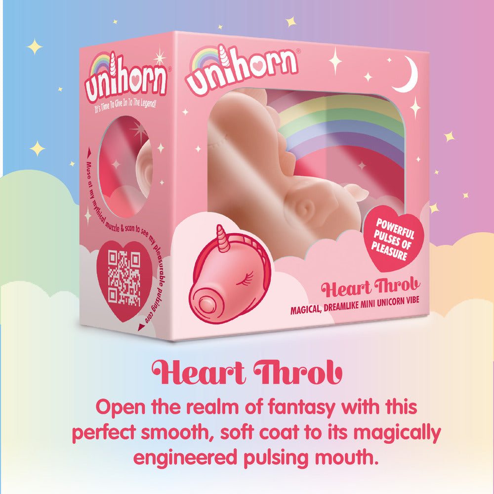 Unihorn Heart Throb Pulsating Unicorn Vibe - Peaches & Cream