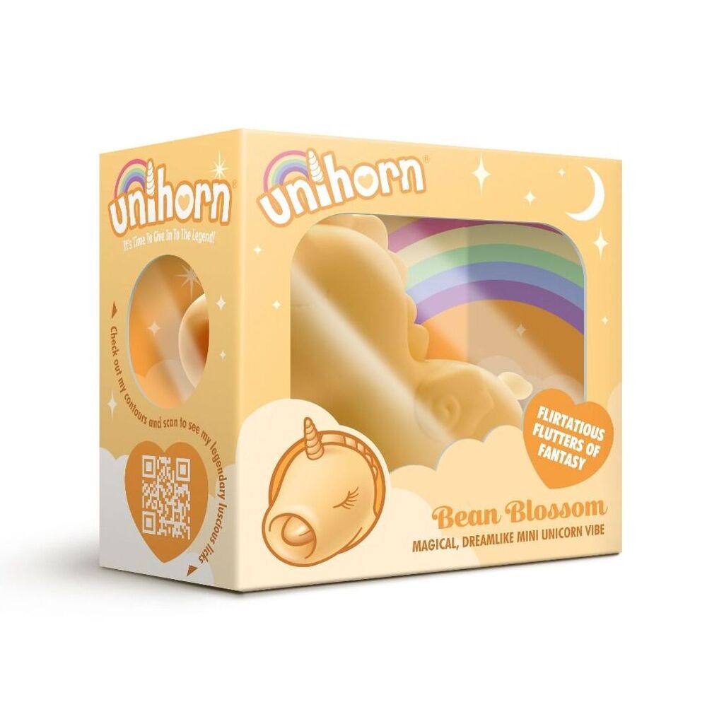 Unihorn Bean Blossom Flickering Tongue Unicorn Vibe - Peaches & Cream