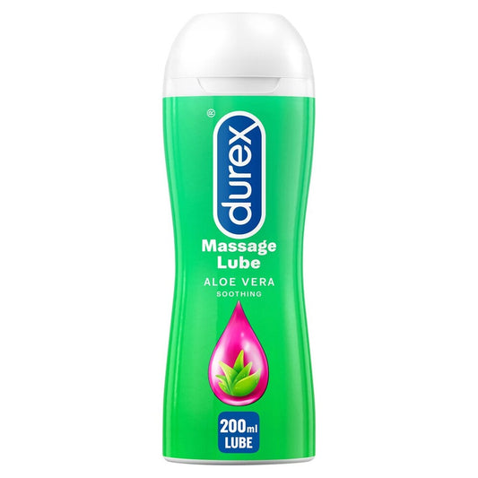 Durex Massage Lube Aloe Vera Soothing 200ml - Peaches & Cream