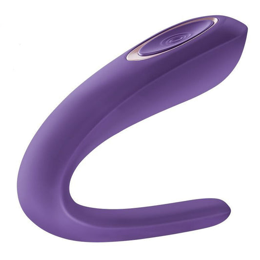 Satisfyer Partner Couples Vibrator - Peaches & Cream