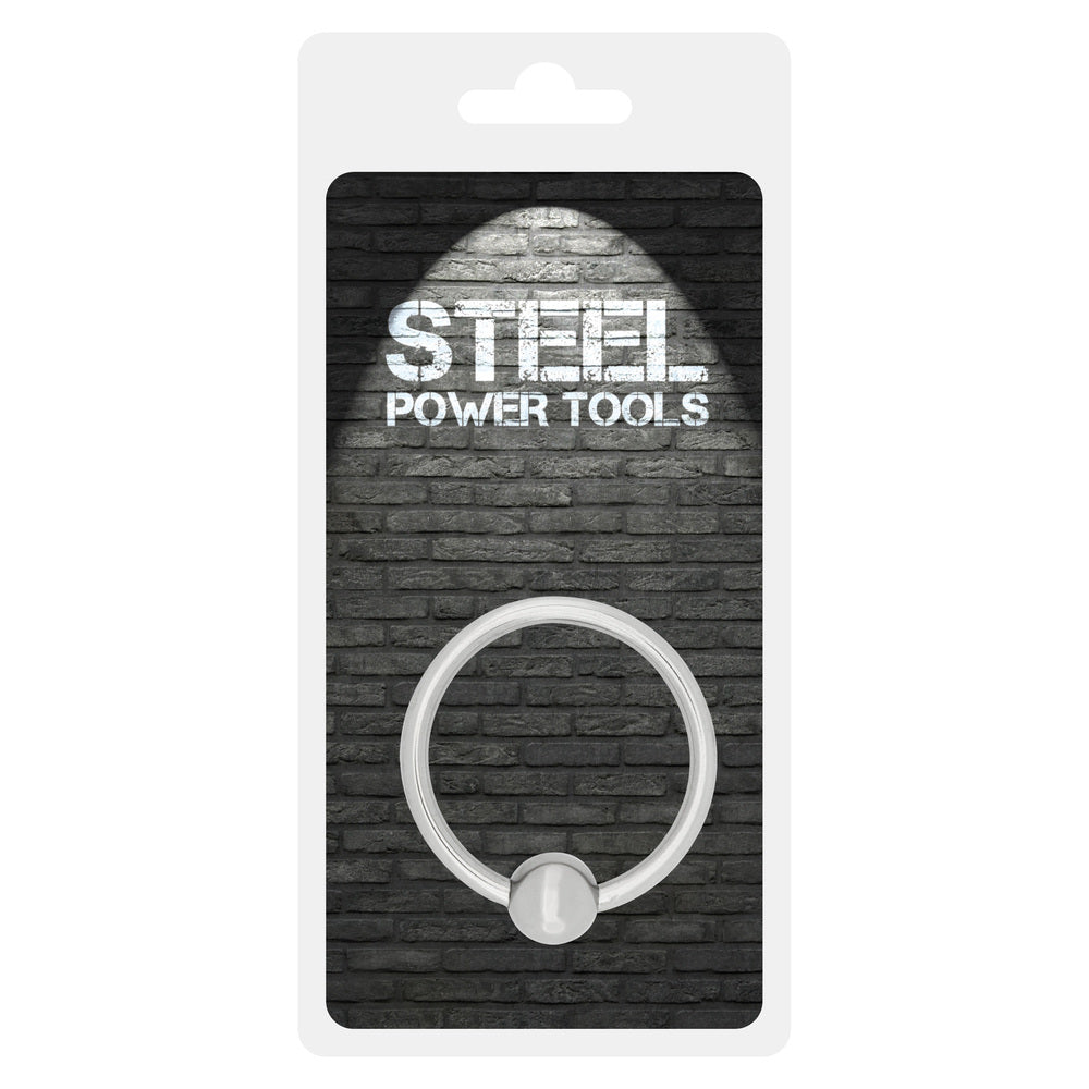 Steel Power Tools Acorn Penis Ring 30mm - Peaches & Cream