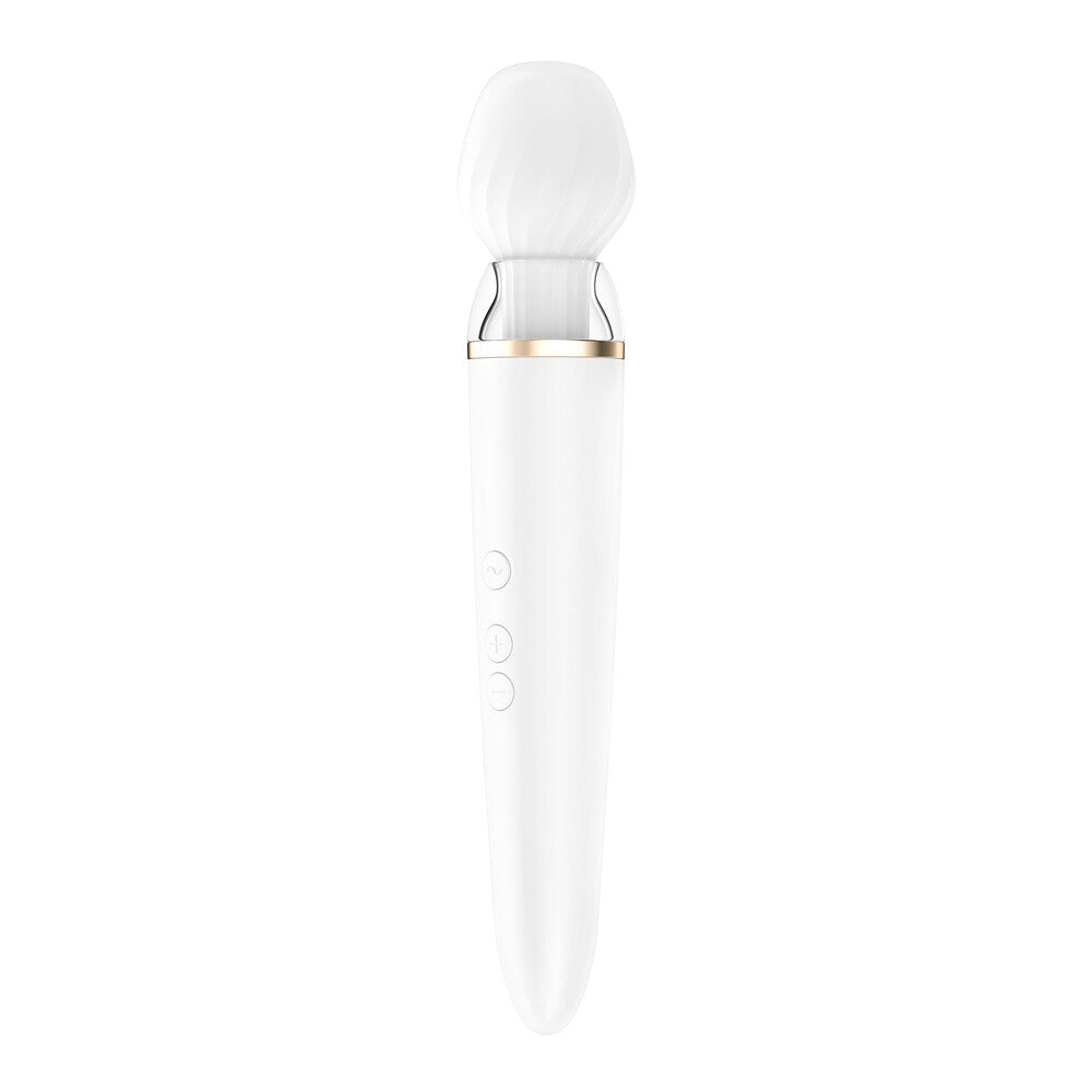 Satisfyer Double Wander Bluetooth and App - Peaches & Cream