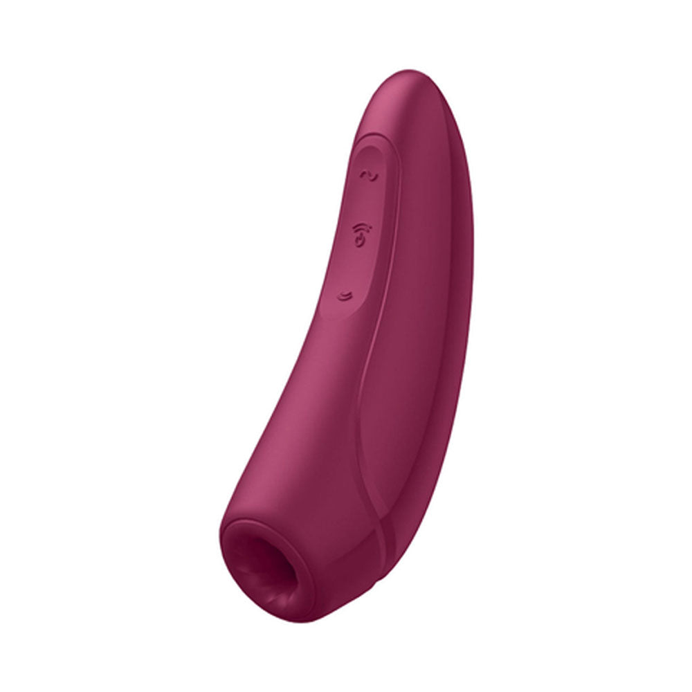 Satisfyer App Enabled Curvy 1 Plus Rose Red - Peaches & Cream