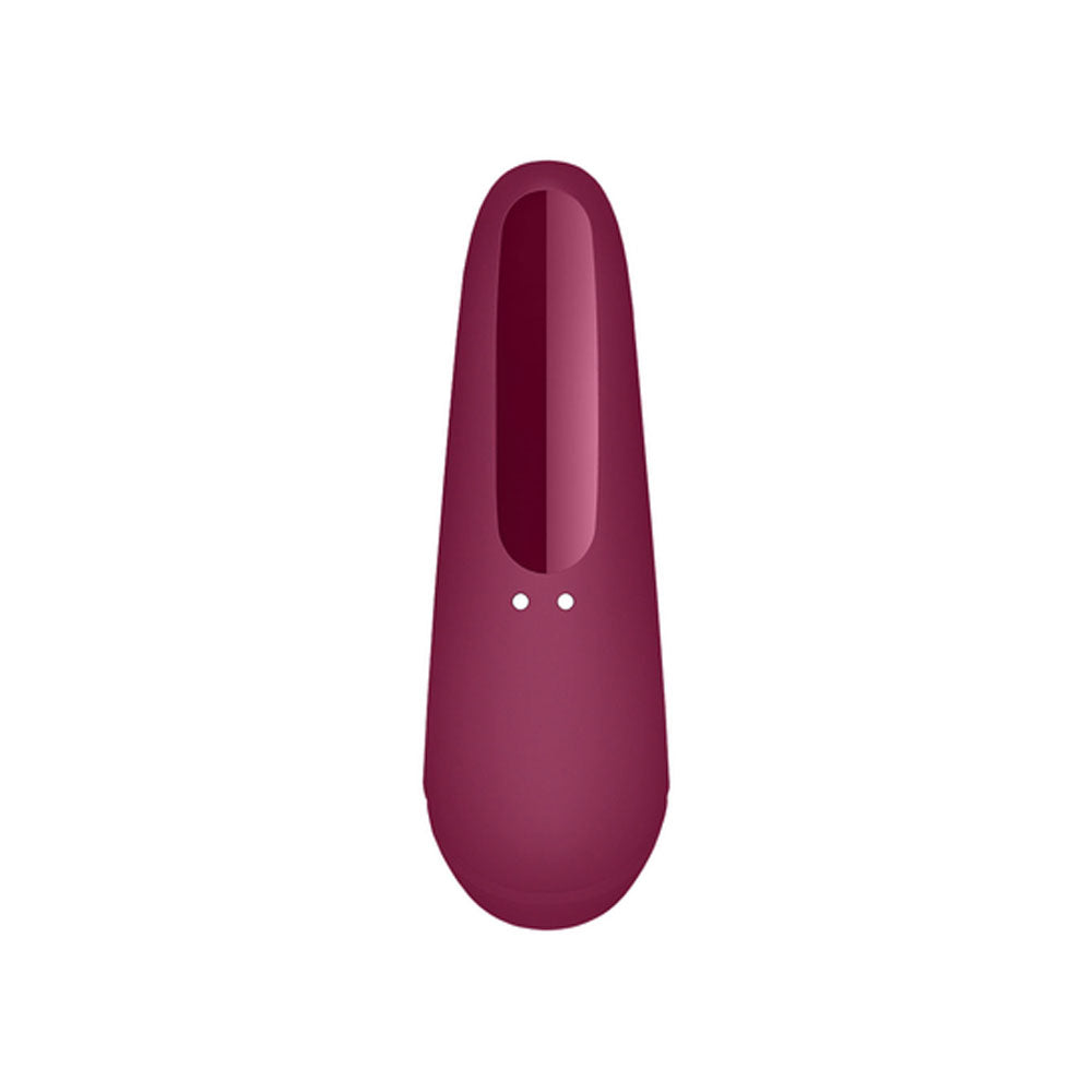 Satisfyer App Enabled Curvy 1 Plus Rose Red - Peaches & Cream