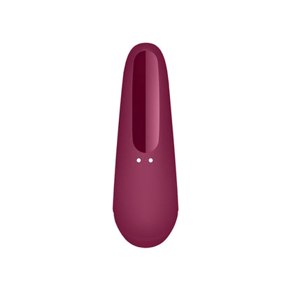 Satisfyer App Enabled Curvy 1 Plus Rose Red - Peaches & Cream