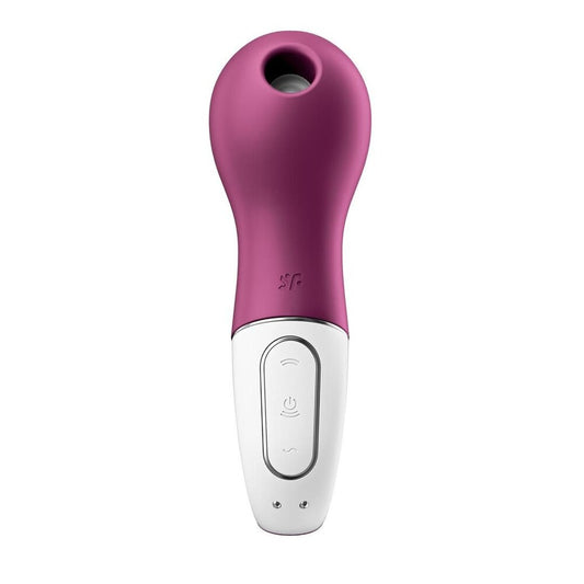 Satisfyer Lucky Libra Air Pulse Stim and Vibe - Peaches & Cream