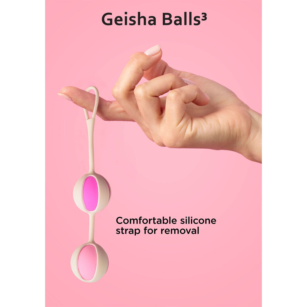 G Vibe Geisha Balls3 - Peaches & Cream