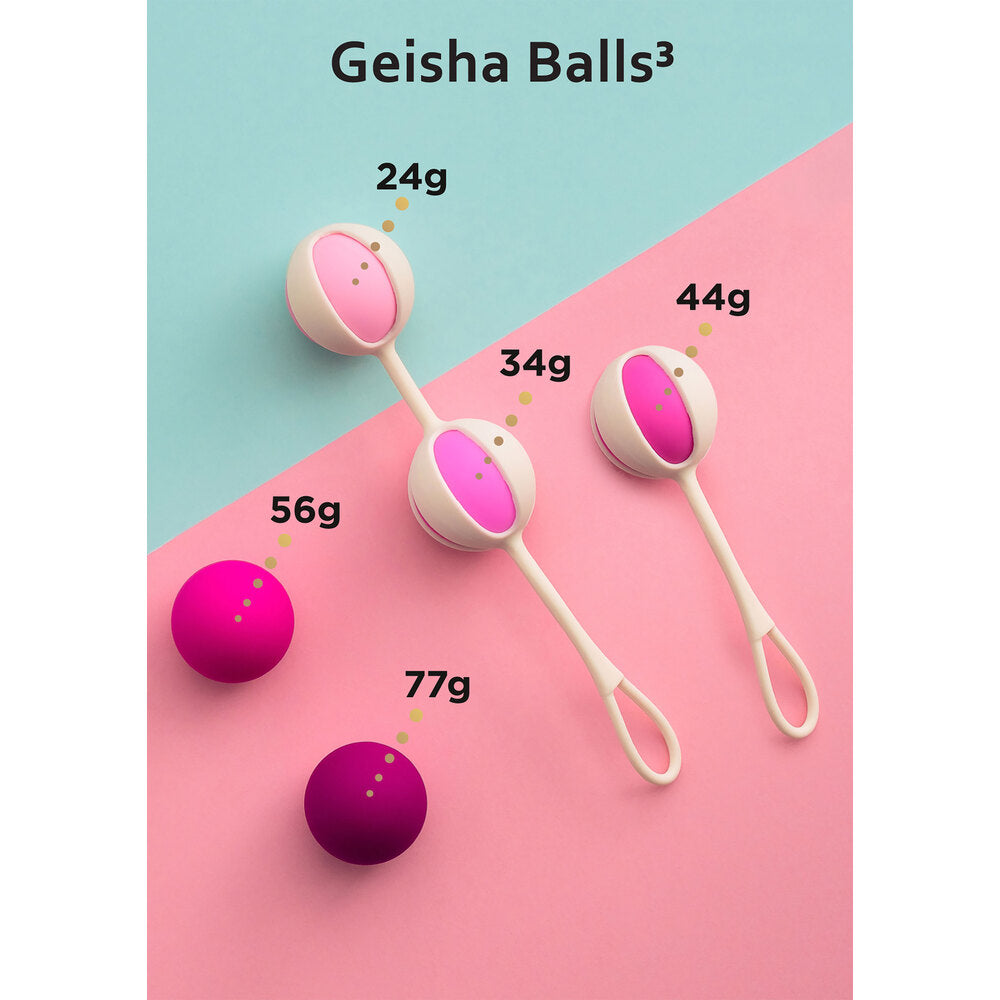 G Vibe Geisha Balls3 - Peaches & Cream