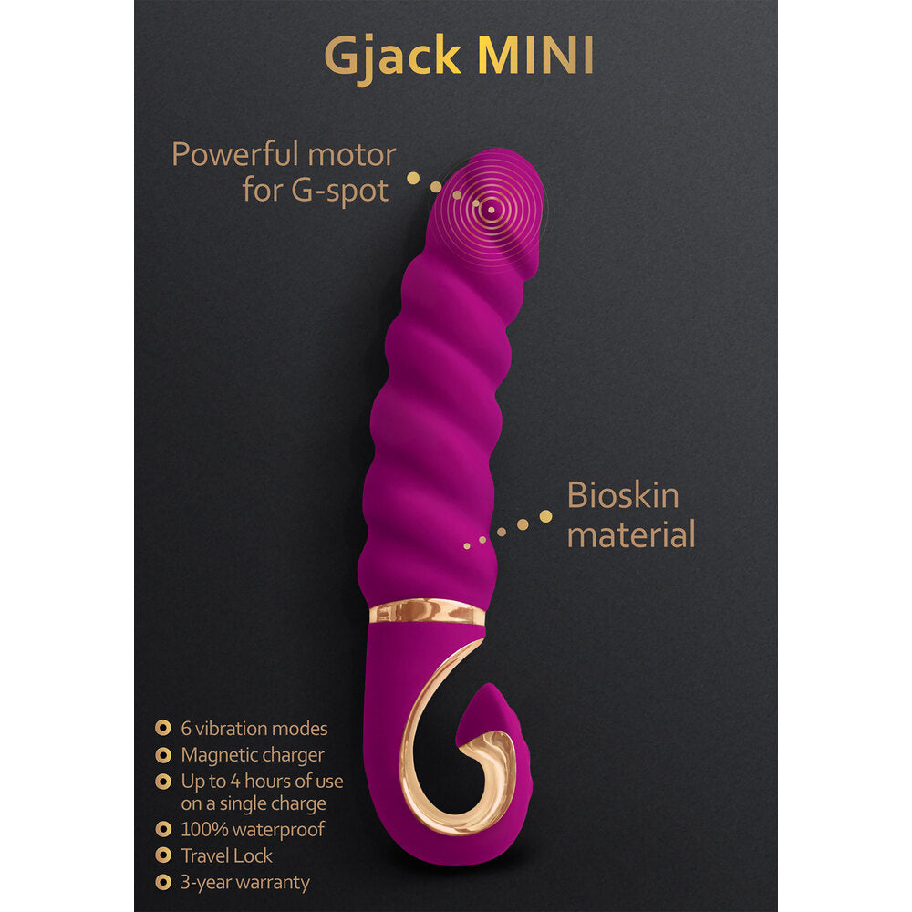 G Vibe Gjack Mini Vibrator - Peaches & Cream