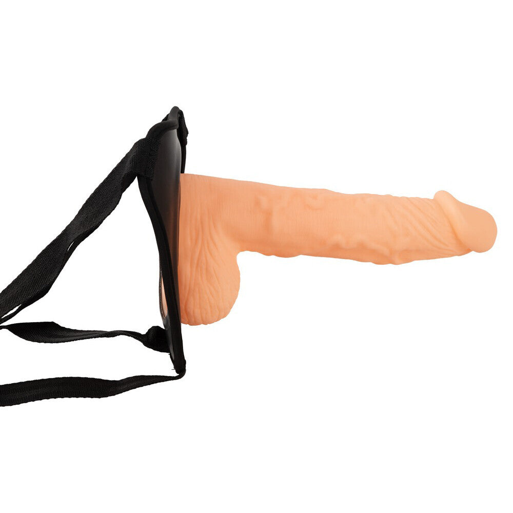 Erection Assistant Hollow Strap On - Peaches & Cream