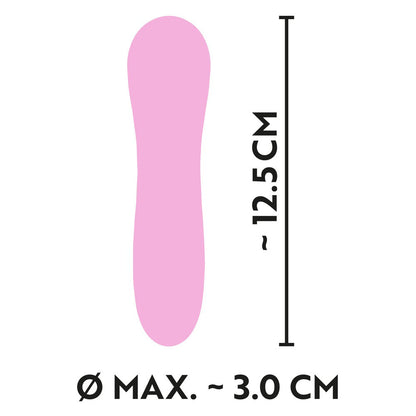 Cuties Silk Touch Rechargeable Mini Vibrator Pink - Peaches & Cream