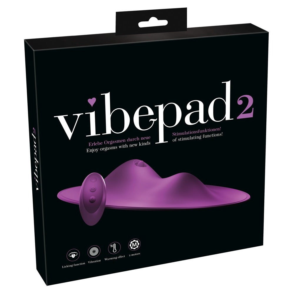 VibePad 2 Clitoral Vibrating Pad - Peaches & Cream