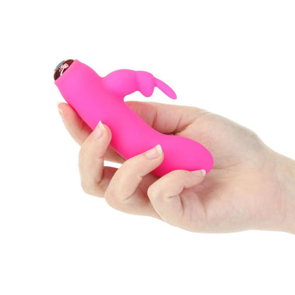 PowerBullet Alices Bunny Silicone Rechargeable Rabbit - Peaches & Cream