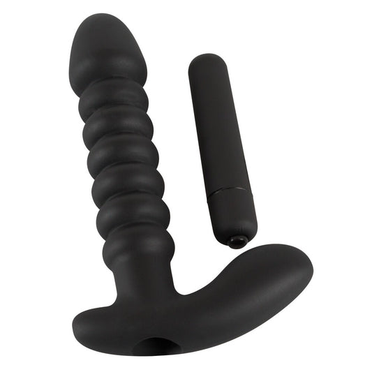 Black Velvets Medium Vibrator - Peaches & Cream