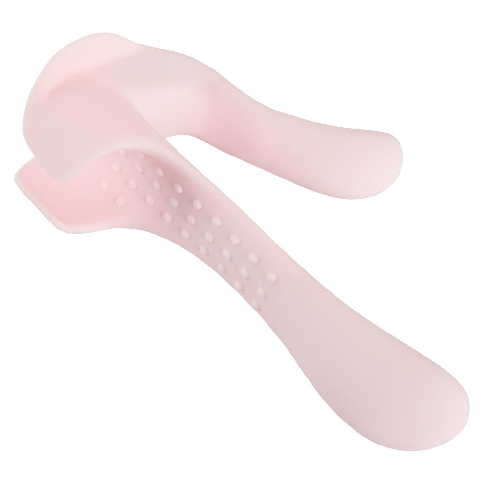 Couples Choice Rechargeable Couples Vibrator - Peaches & Cream