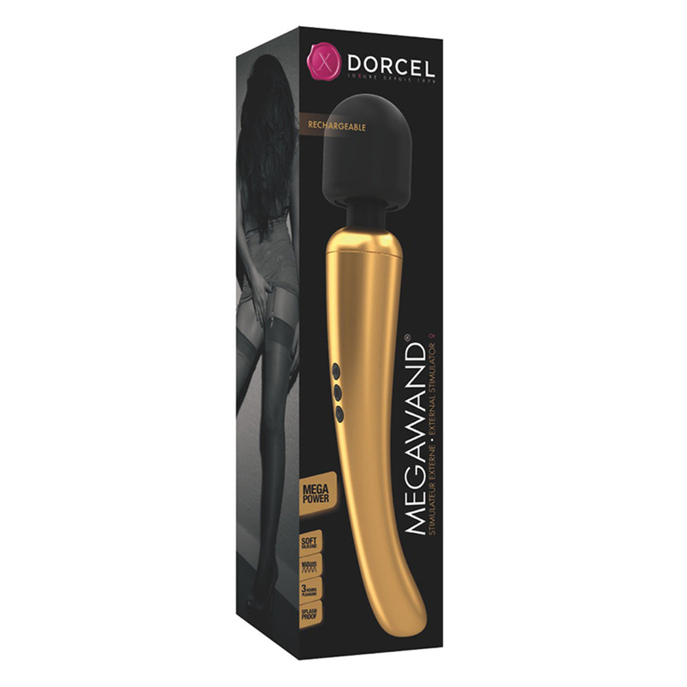 Dorcel Rechargeable Mega Wand Gold - Peaches & Cream