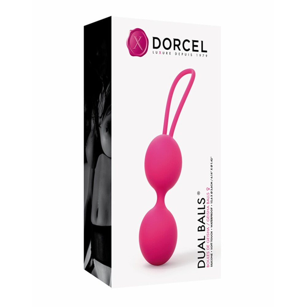 Dorcel Soft Touch Geisha Dual Balls Pink - Peaches & Cream