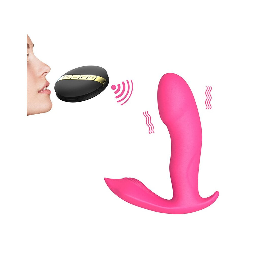 Dorcel Secret Clit Warming Voice Control Vibrator - Peaches & Cream