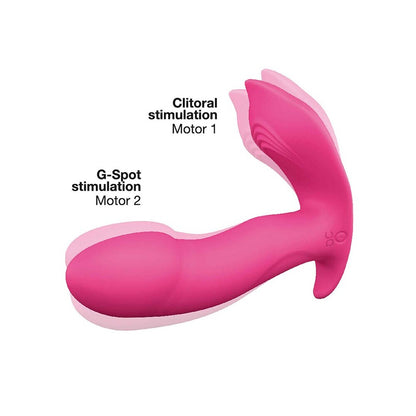 Dorcel Secret Clit Warming Voice Control Vibrator - Peaches & Cream