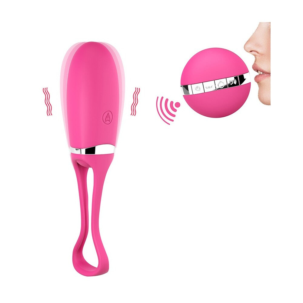 Dorcel Secret Delight Remote Control Vibrating Egg - Peaches & Cream