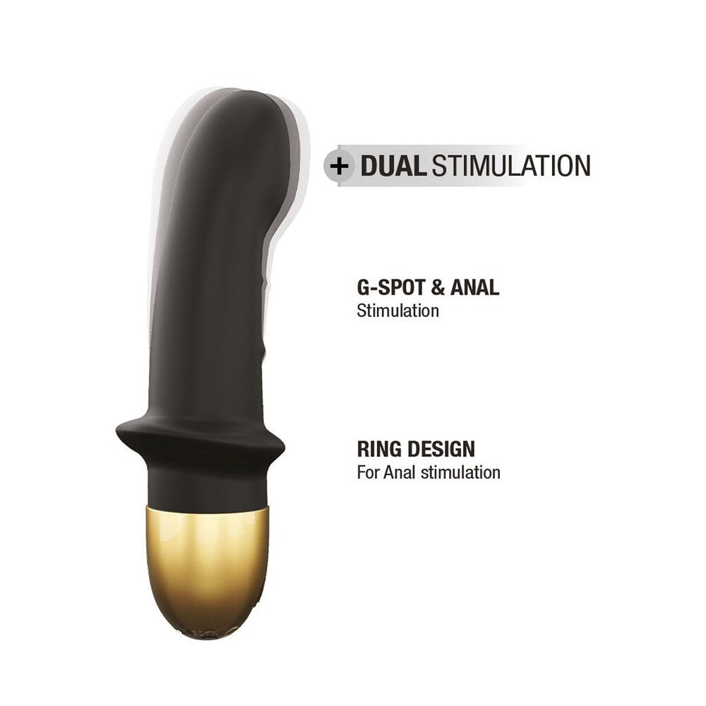 Dorcel Mini Lover 2 Rechargeable Vibrator Black - Peaches & Cream