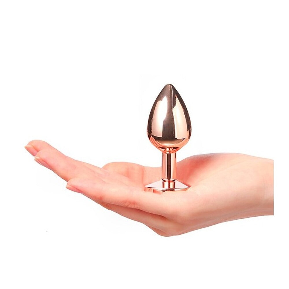 Dorcel Diamond Butt Plug Rose Gold Small - Peaches & Cream