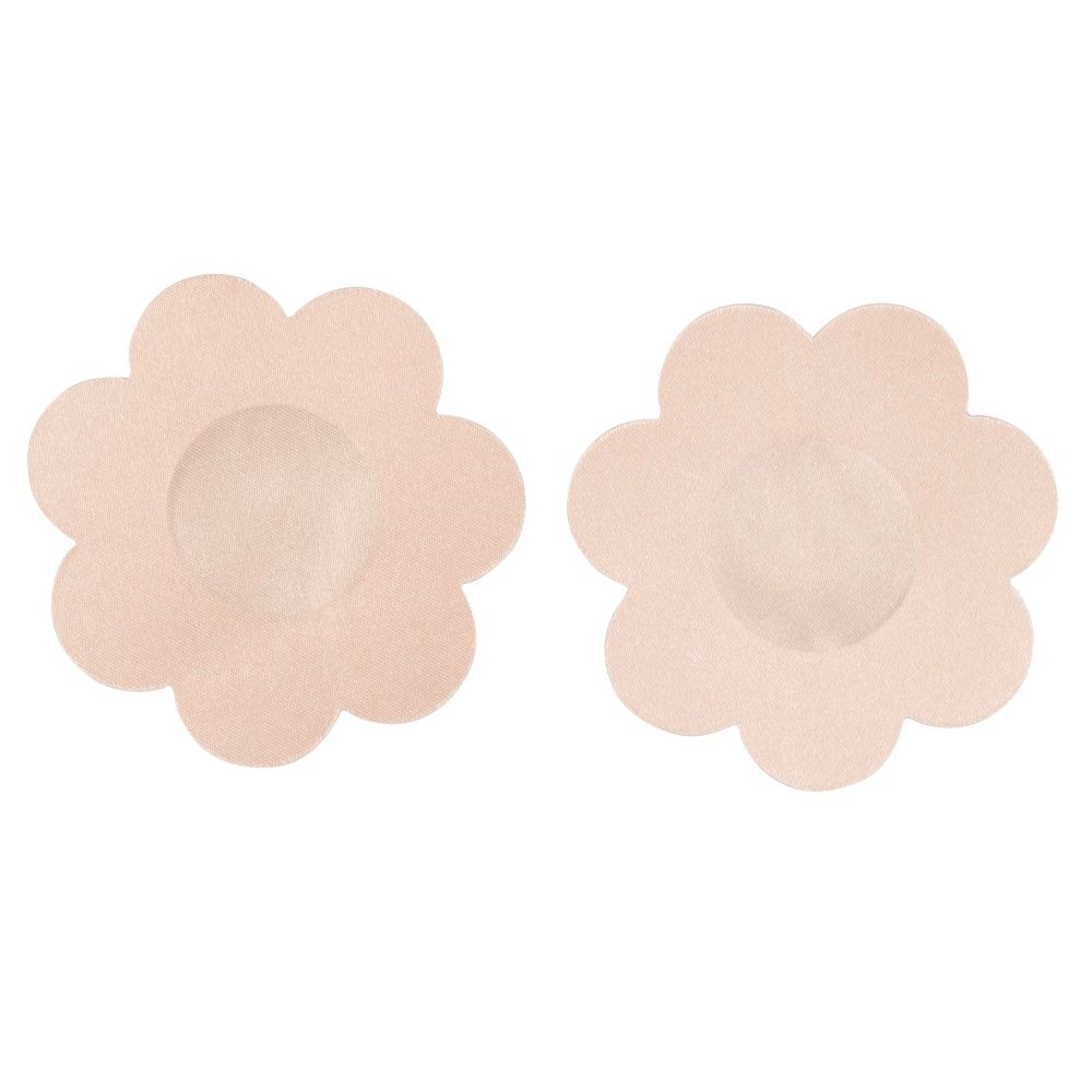 6 Pairs Of Flesh Coloured Nipple Covers - Peaches & Cream