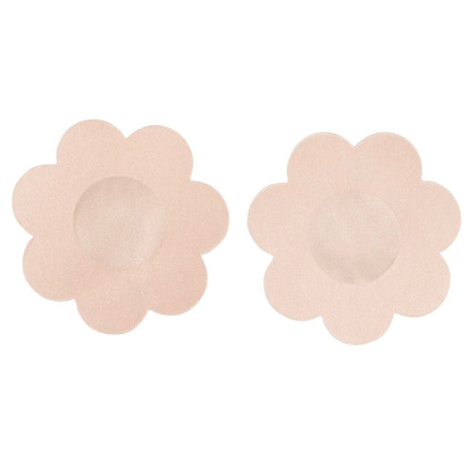 6 Pairs Of Flesh Coloured Nipple Covers - Peaches & Cream