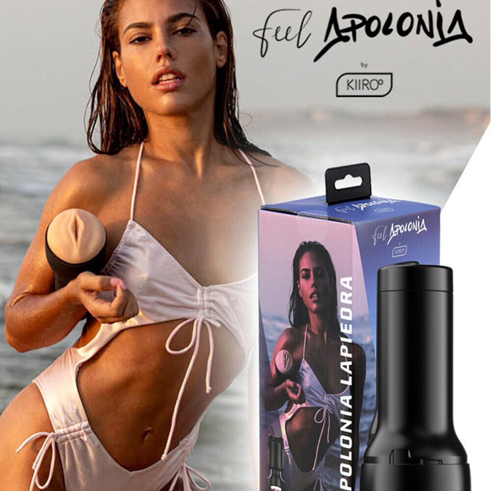 Kiiroo Apolonia Lapiedra Feelstar Stroker Masturbator - Peaches & Cream