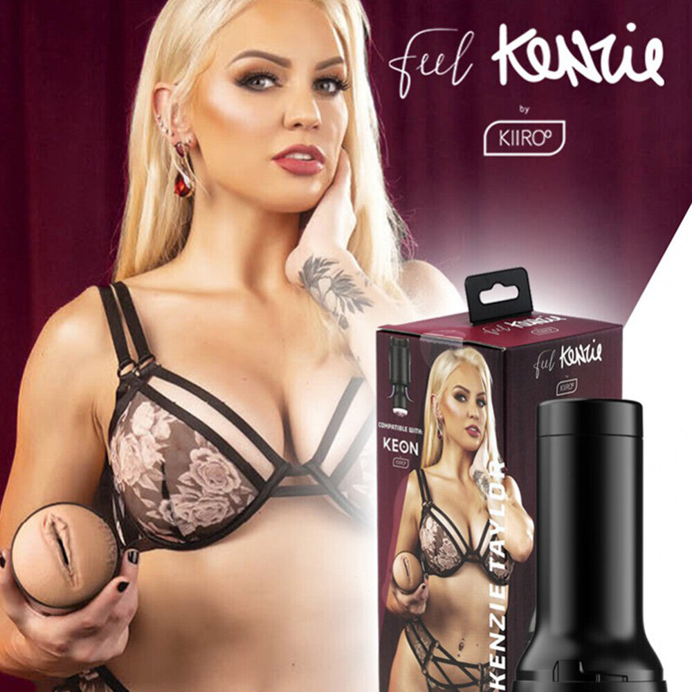 Kiiroo Kenzie Taylor Feelstar Stroker Masturbator - Peaches & Cream