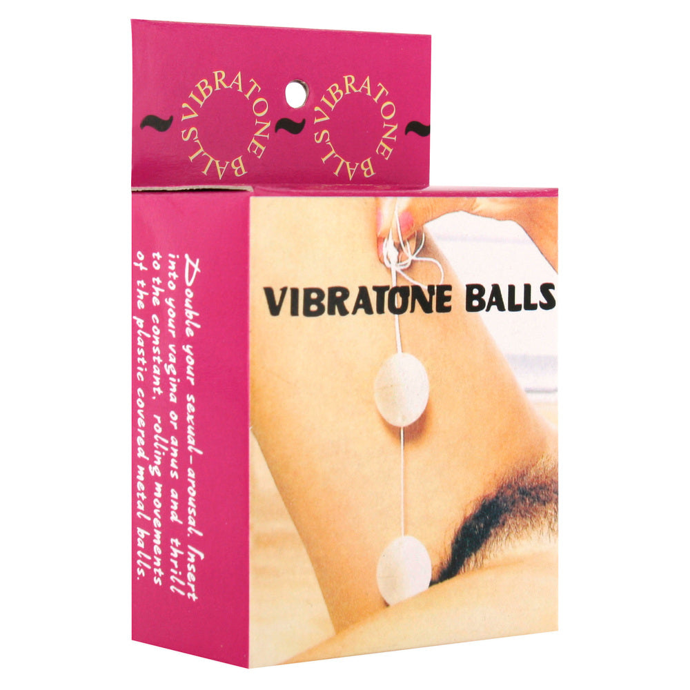 Vibratone Duo Balls - Peaches & Cream