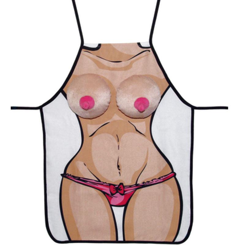 Boobs Apron - Peaches & Cream