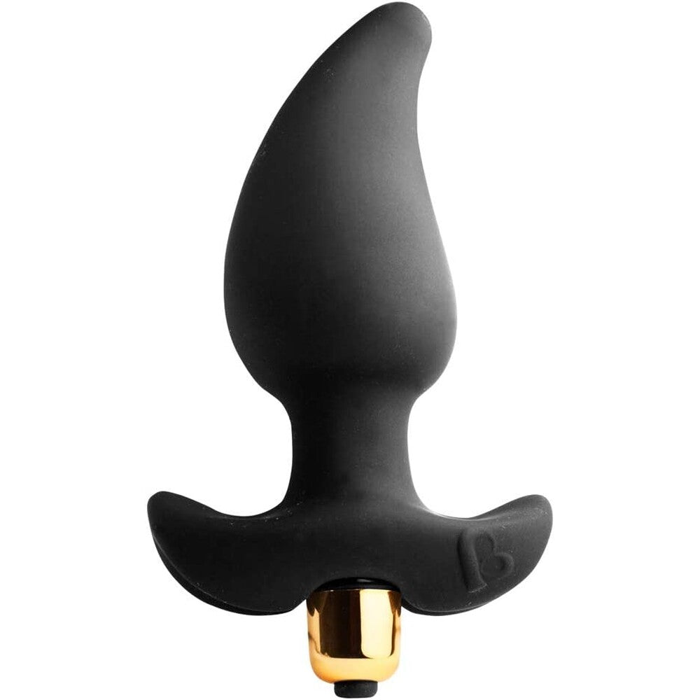 Rocks Off 7 Speed Butt Quiver Vibrator - Peaches & Cream