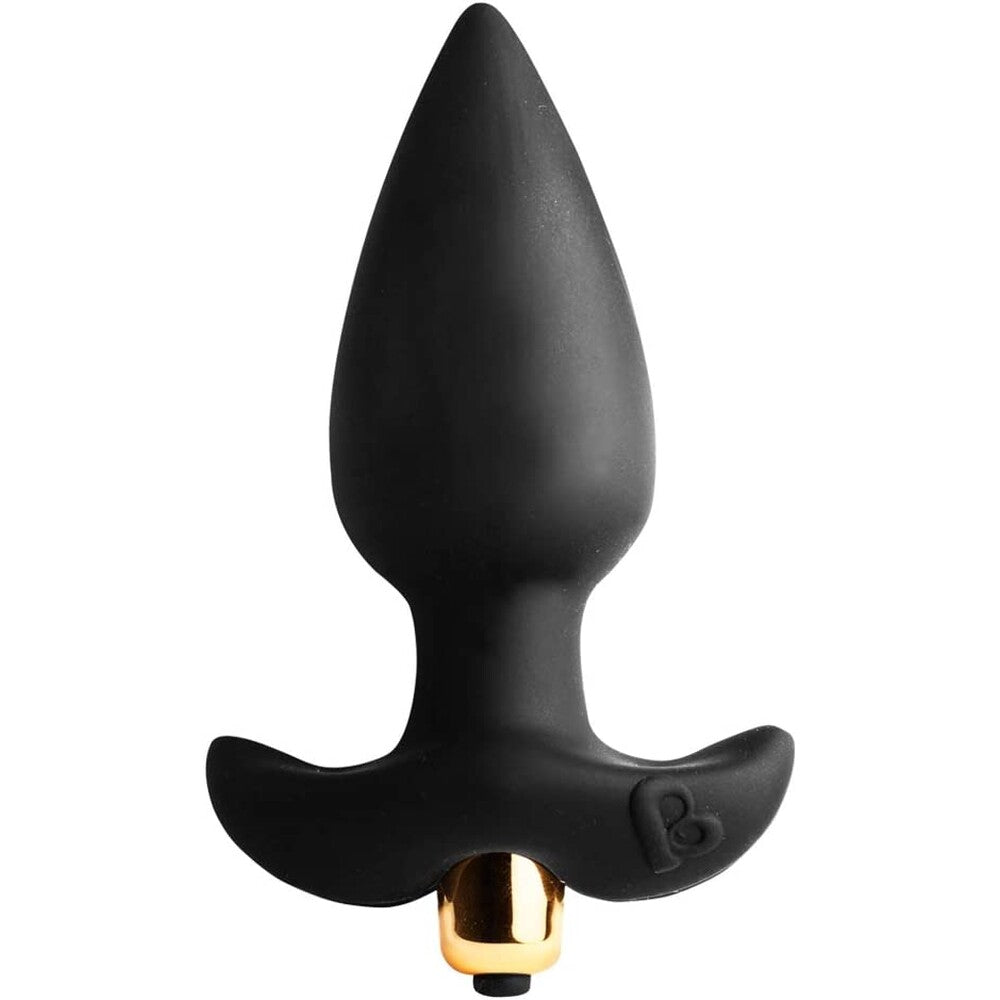 Rocks Off 7 Speed Butt Throb Vibrator - Peaches & Cream