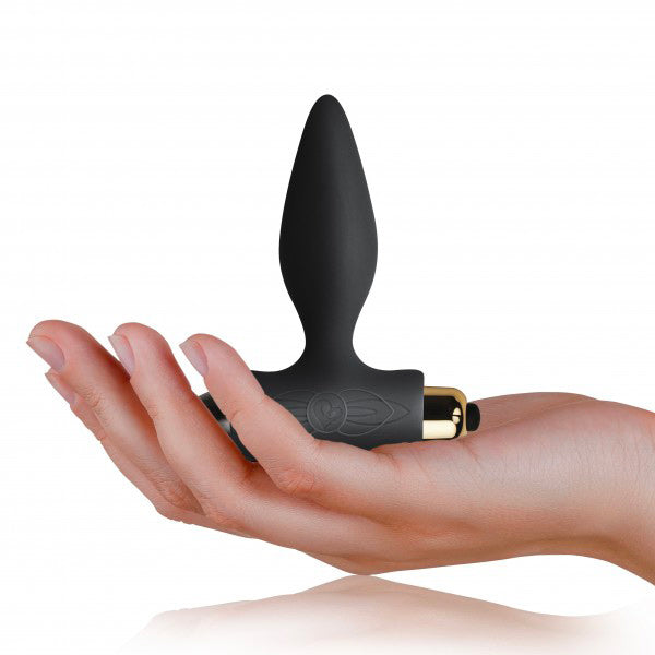 Rocks Off Plug Petite Sensations Black Butt Plug - Peaches & Cream