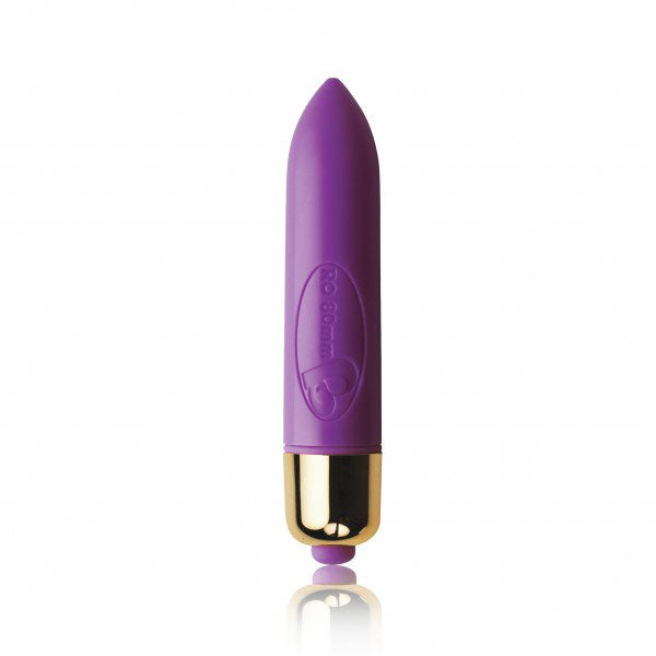 Rocks Off Teazer Petite Sensations Purple Butt Plug - Peaches & Cream