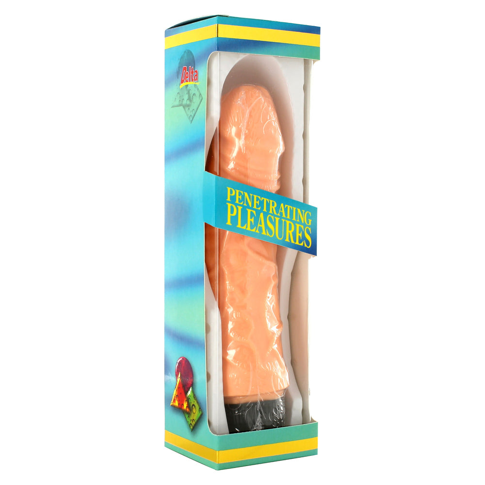 Multi Speed Penis Vibrator - Peaches & Cream