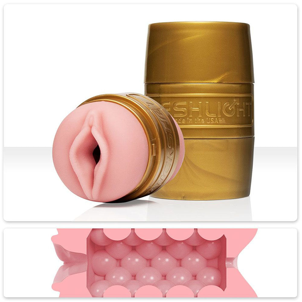 Fleshlight Quickshot Lady And Butt Stamina Training Unit - Peaches & Cream