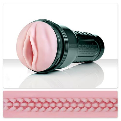 Fleshlight Vibro Pink Lady Touch Masturbator - Peaches & Cream