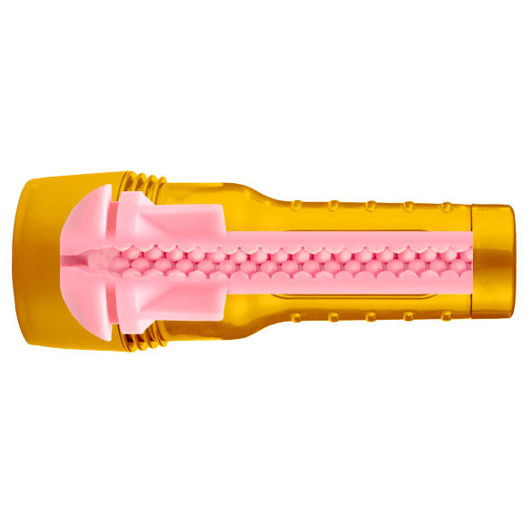 Fleshlight STU (Stamina Training Unit) Pink Vagina Masturbator - Peaches & Cream