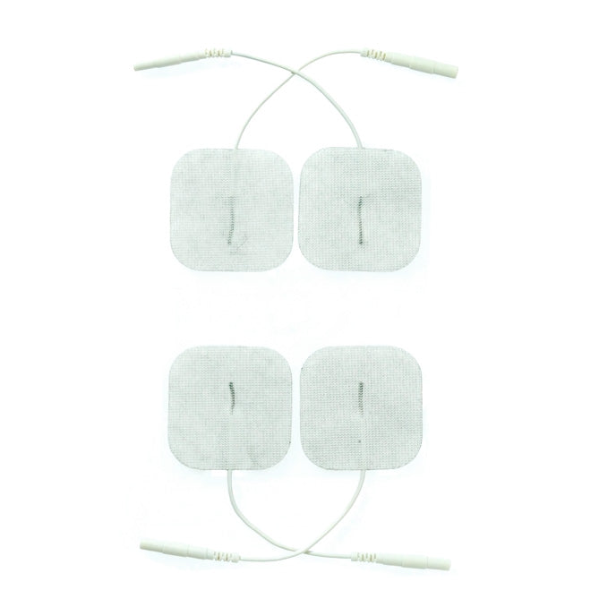 Rimba Electro Stimulation Set Of Four Pads - Peaches & Cream