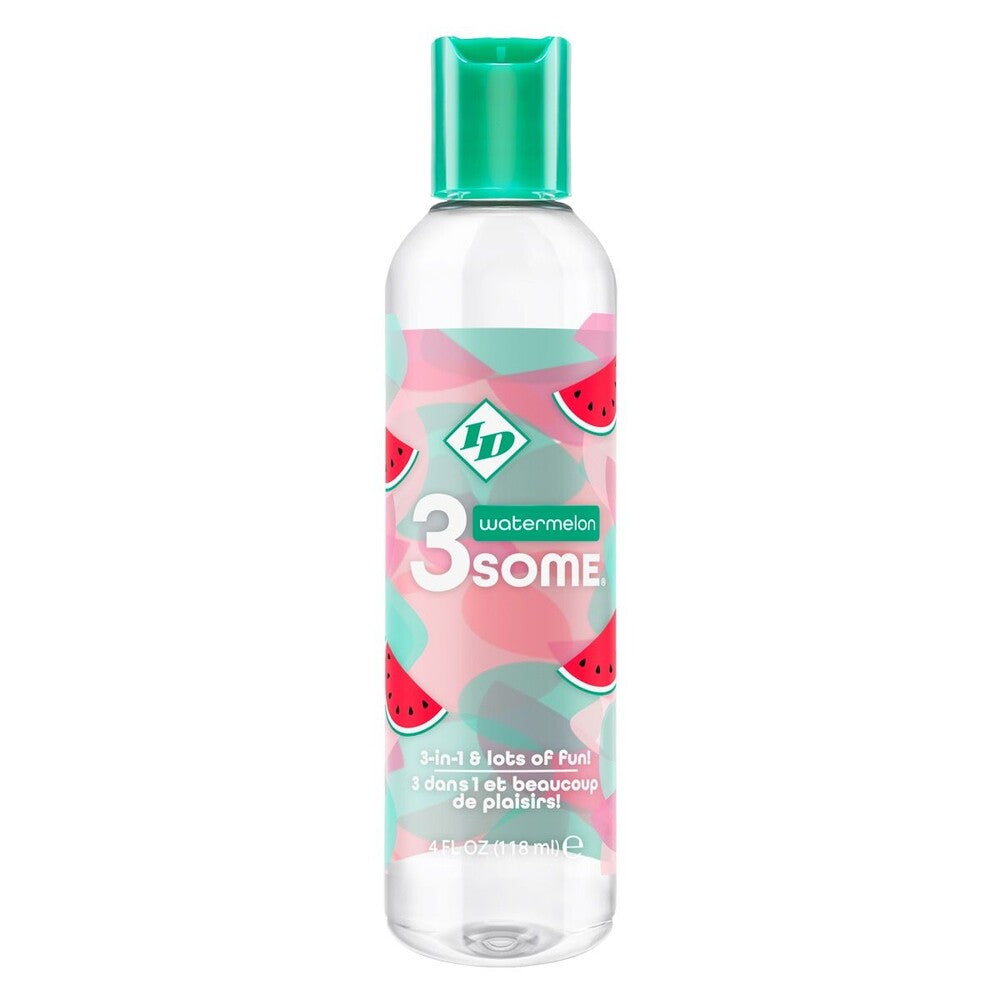 ID 3some Watermelon 3 In 1 Lubricant 118ml - Peaches & Cream