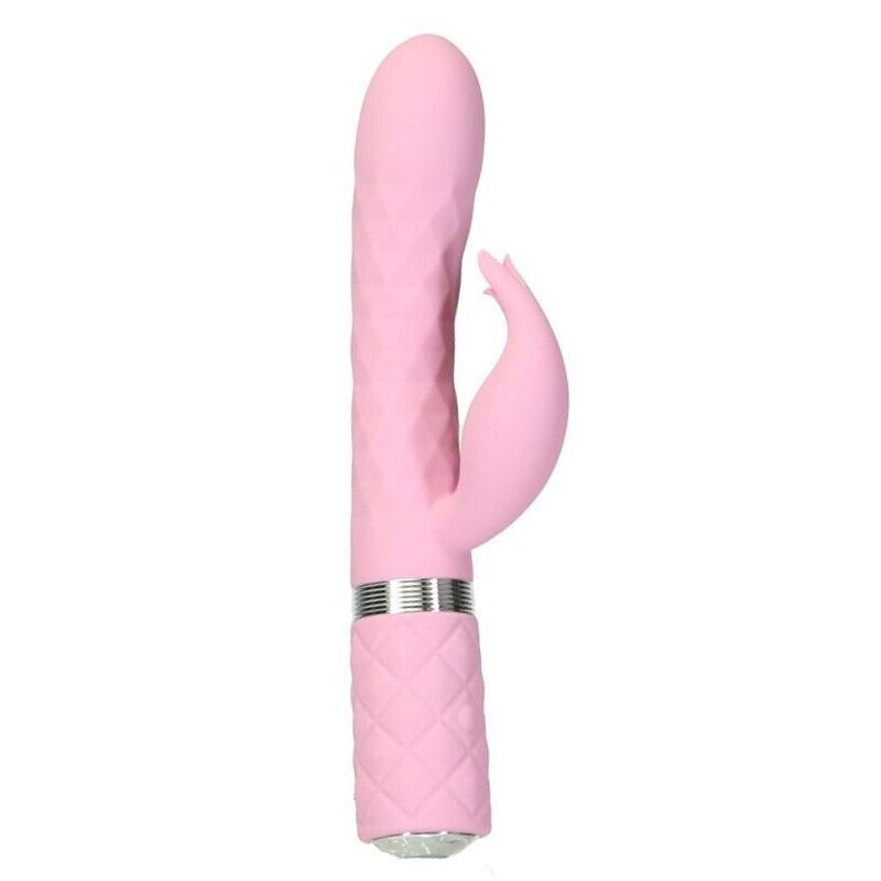 Pillow Talk Lively Rabbit Vibrator Pink - Peaches & Cream