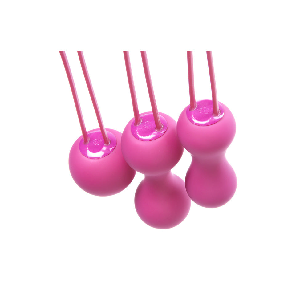 Je Joue Ami Kegel Balls Fuchsia - Peaches & Cream