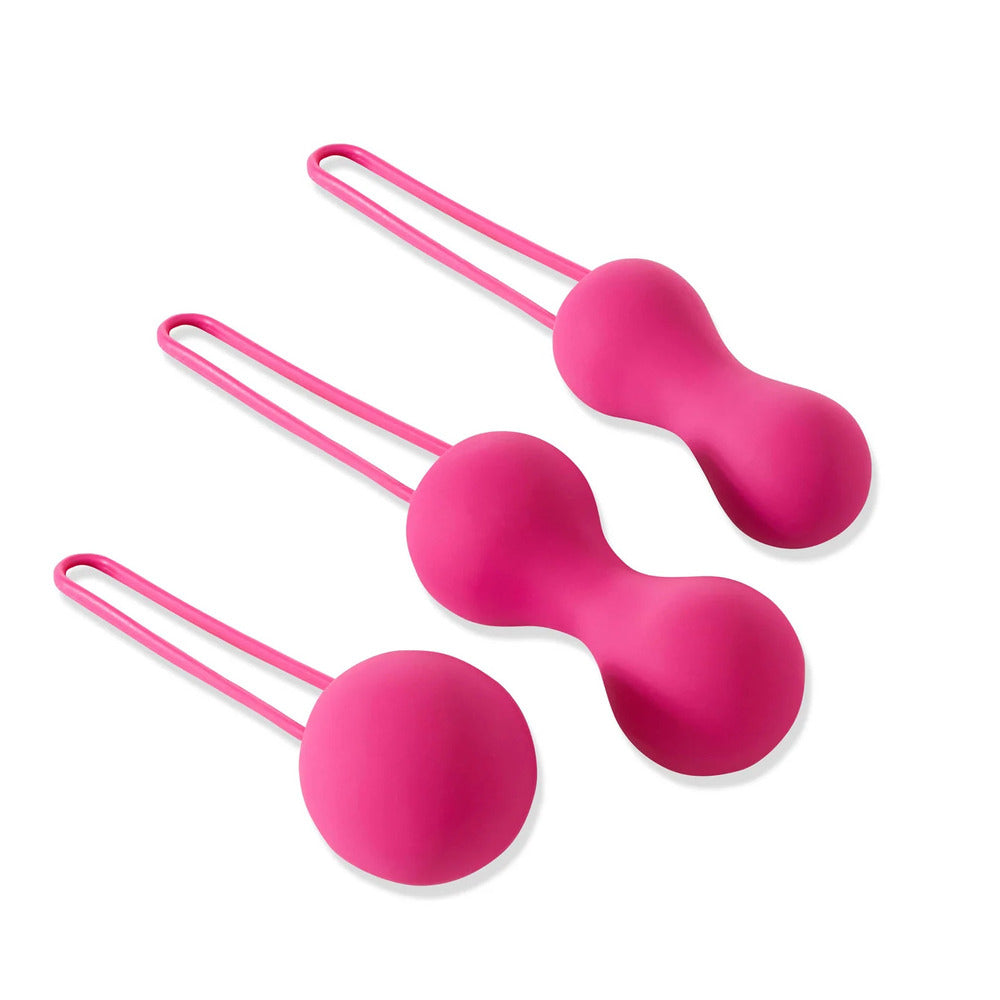 Je Joue Ami Kegel Balls Fuchsia - Peaches & Cream