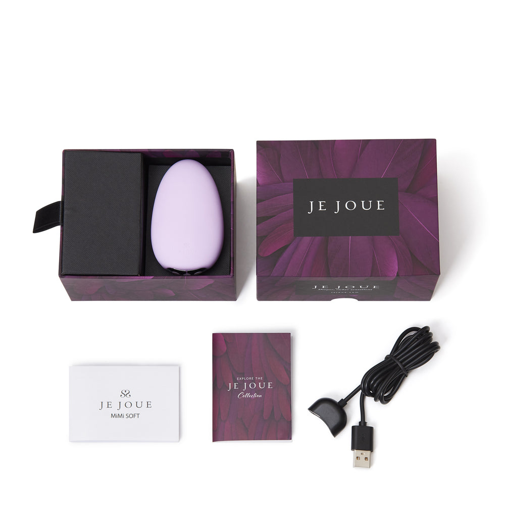 Je Joue Mimi Soft Clitoral Vibrator Lilac - Peaches & Cream