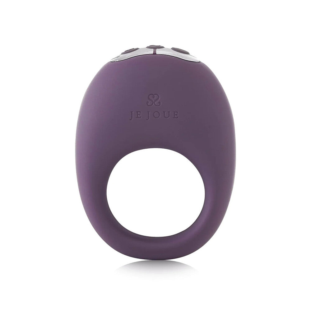 Je Joue Mio Rechargeable Cock Ring Purple - Peaches & Cream