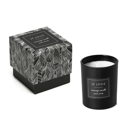 Je Joue Massage Candle Jamsine and Lily - Peaches & Cream