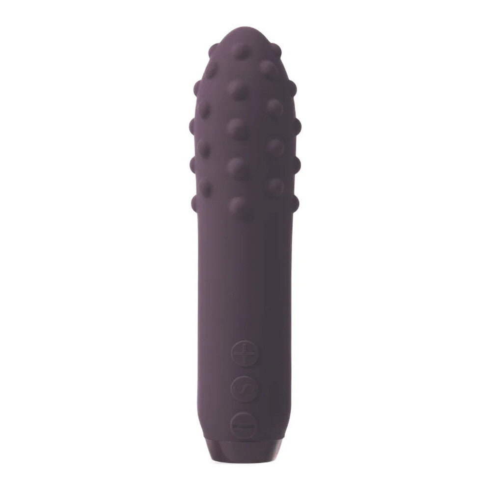 Je Joue Duet Multi Surfaced Bullet Vibrator Purple - Peaches & Cream