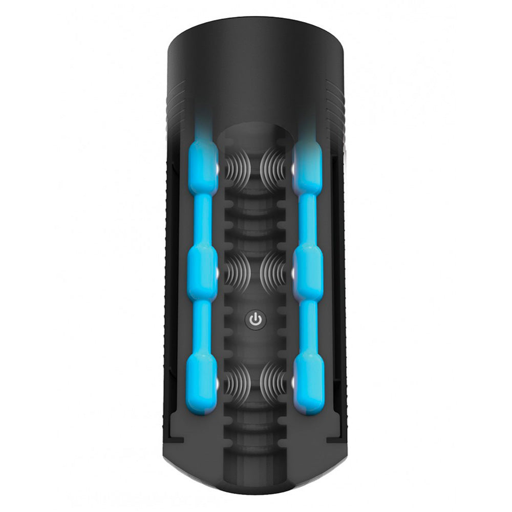 Titan Vibrating Interactive Stroker by Kiiroo - Peaches & Cream